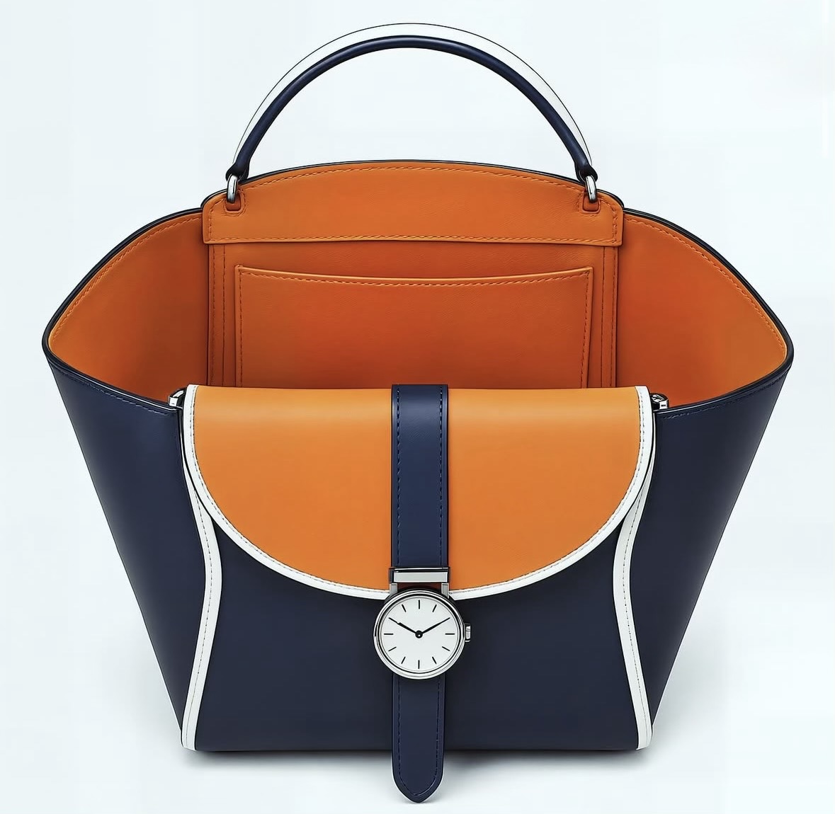 DABBACH Navy Orange Open View